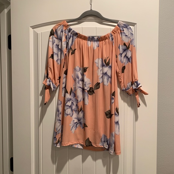 Pinkblush maternity floral top - Picture 3 of 3